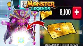 Monster Legends Xandrite Ancestor  The End Era + New Tickets??