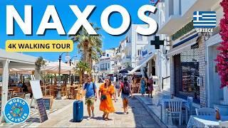 Naxos, Greece 4K Walking Tour: Discover the Magic of the Cyclades 