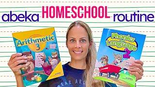 How I Prep for Homeschool | Abeka Curriculum