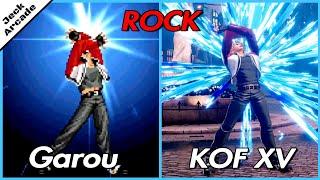 Quick Comparison - Rock Howard - KOF XV vs Garou: Mark of the Wolves - DLC