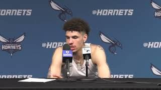 Hornets vs Magic: LaMelo Ball Postgame Media Availability | 11/25/2024