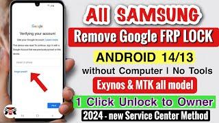 SAMSUNG FRP BYPASS 2024️ANDROID 12-13-14 Latest Code 2024️Frp Lock Removal | Google Lock Remove