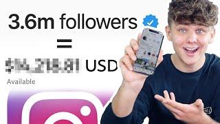 How Much I Make off 3.6 Million Instagram Followers