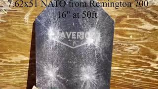 Maverick Tactical Level 3 Steel Plate Testing