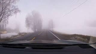 Foggy Roadtrip #norwegianroads #micodrives #norwaytravel #relaxingdrive #roadtrips