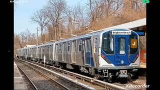 J Train Skip-stop Audio Ride From Jamaica Center Parsons Archer to Brighton Beach(Via Brighton Exp)