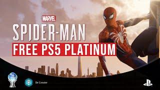 How to Get an Instant PS5 Platinum on Spider-man Remastered Using Your PS4 Exported Save