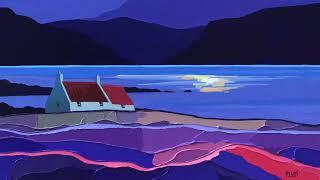 Art Streaming; Painting by Peter Luti
