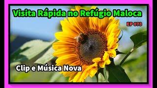 Visita Rápida no Refúgio Maloca e Clip e Música Nova Feitos por Mim EP 073