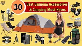 30 Best Camping Accessories & Camping Must Haves | Camping Gear, Camping Equipment