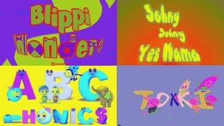 TOKKI,JOHNY JOHNY YES MAMA,ABC PHONICS,BLIPPI WONDERS INTRO LOGO EFFECTS COMPILATIONS