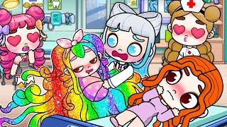 I'm The Only One Have RAINBOW Hair | Sad Story | Avatar World | Pazu Games