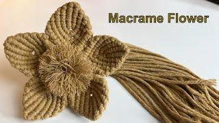 Macrame Flower Tutorial