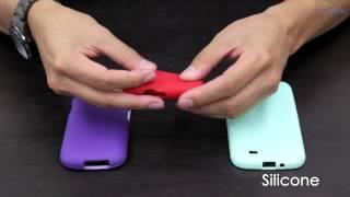 Rubberized Hard Case  vs.  Silicone vs. TPU