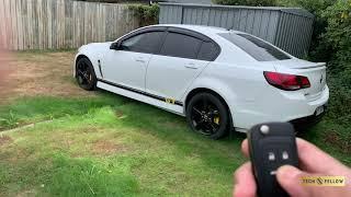 Holden commodore remote start