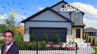 Austin TX | Discover This New Home | Century Communities Santiago Plan | Model Home Tour | Two Story