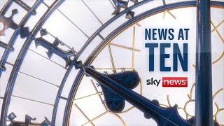 Sky News at Ten | Donald Trump ambushes South African president at White House