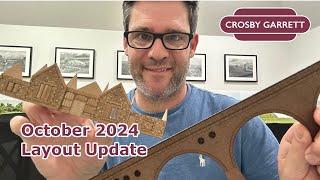 October 2024 Update Crosby Garrett N Gauge Model Railway. Xtool S1 Laser!!