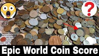 Epic Score Searching World Coins for Silver and Rare Finds