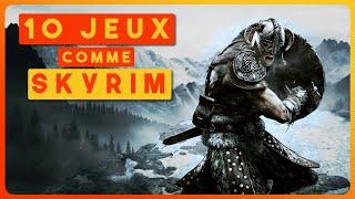 10 Jeux Comme SKYRIM (MONDE OUVERT - RPG - SURVIE)