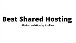 Cheap And Best Shared Hosting