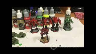 Battletech and some 6mm GHQ modern models