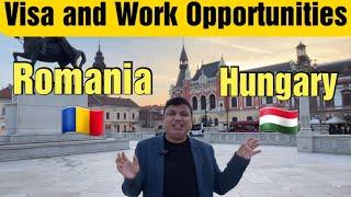 Hungary or Romania comparison which is better for Work , PR ? #chandrashekhervisa #hungaryvisa