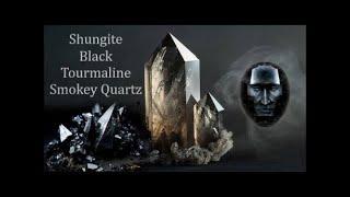 Shungite Black Tourmaline Smokey Quartz