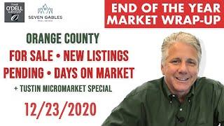 OC Housing Market Update December 2020: Tustin Talks