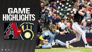 D-backs vs. Brewers Game Highlights (9/22/24) | MLB Highlights