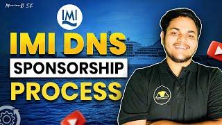 IMI DNS Sponsorship Process | August 2025 Batch