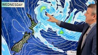 Low pressure to affect NZ all week