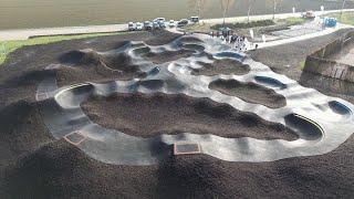 Oelde Pumptrack Eröffnung 2022 RIESEN ASPHALT - JUMPLINE