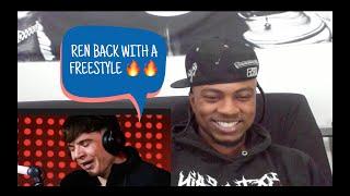 REN - Fire In The Booth (OFFICIAL REACTION VIDEO)