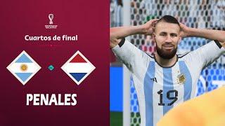 Recreación ARGENTINA vs PAÍSES BAJOS - Penales Mundial Qatar 2022