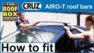 Cruz Airo-T & ST Roof bars -  How To Fit