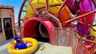 Rapid Refinery Ride - Middle East's First Rotating Slide - Meryal Waterpark