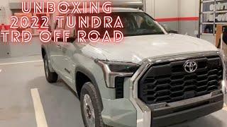 Unboxing the 2022 Tundra TRD Off Road at Maple Toyota!