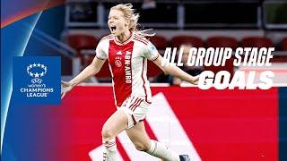 All Ajax Goals from the 2023/24 UWCL Group Stage