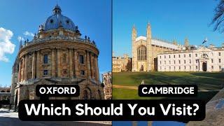 Oxford or Cambridge: Which Should You Visit? | Let's Walk!