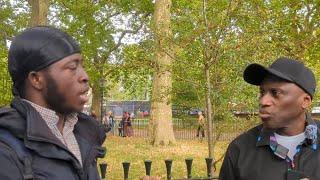 Christian African Challenges Lamin, End Up Regretting it! Lamin & Visitor Speakers Corner Sam Dawah