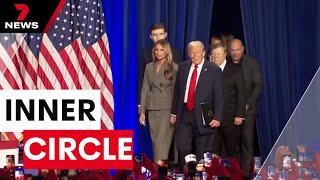 US President-elect Donald Trump's inner circle revealed | 7NEWS