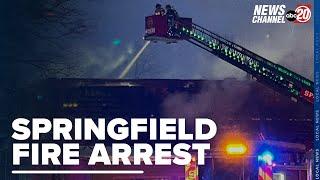 One Person is Arrested Following an Apartment Fire in Springfield