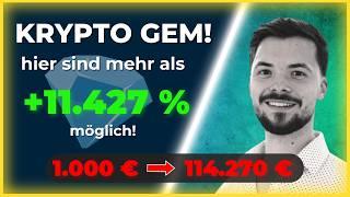 KRYPTO GEHEIMTIPP - Dieser Altcoin Geheimtipp kann über 11.427 % steigen!