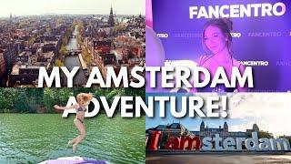 Traveling to Amsterdam | Hosting my first European workshop at XBIZ | Travel Vlog