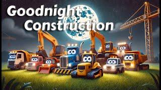 Goodnight Construction Site  | THE IDEAL Cozy Bedtime Stories for Babies and Toddlers