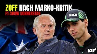 Bortoleto kontert Marko: "Werde ihm das Gegenteil beweisen!" | F1-Show Donnerstag Australien 2025