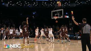 A10 Men’s Tournament Highlights: St. Bonaventure vs. Loyola Chicago | 3/14/2024 | NBC Sports