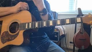 E blues scale plus chords tones.  By Max Milligan