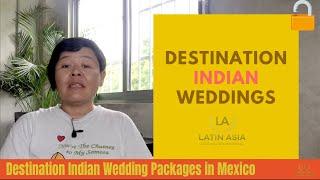 Indian wedding packages in Cancun and Riviera Maya Mexico #weddingpackage #destinationwedding